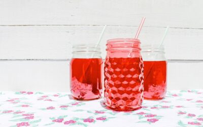 Naturally Sweetened Raspberry Iced Tea