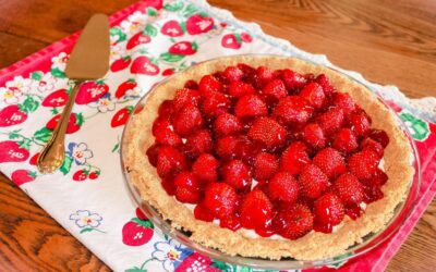 Homemade Sweet Summer Strawberry Pie