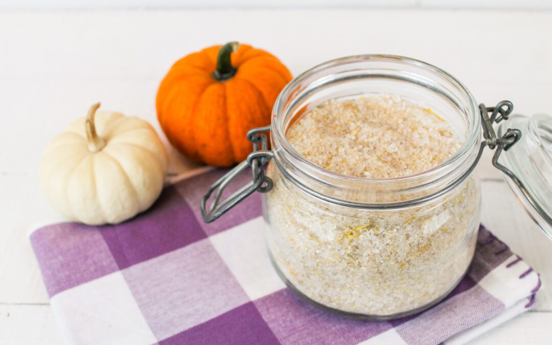 Fall Spice Homemade Bath Salt Recipe