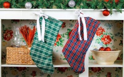 Easy DIY Christmas Stocking From Shirts
