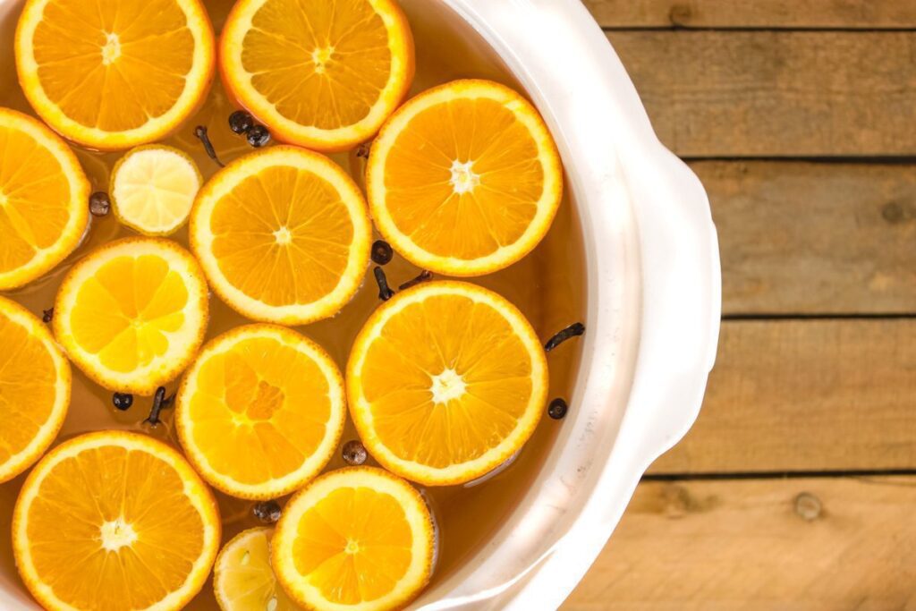 Citrus Spice Crockpot Potpourri WholeMade Homestead