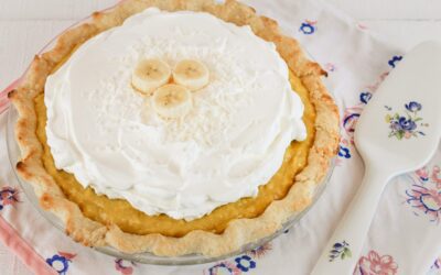 Grandma’s Coconut Cream Banana Pie