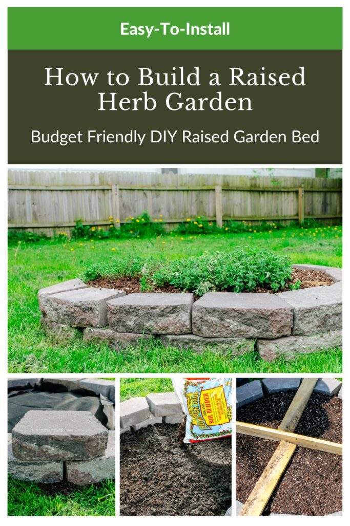 How to Build a Raised Herb Garden - WholeMade Homestead