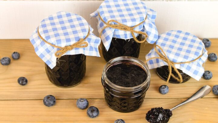Blueberry Honey Freezer Jam Recipe - Artful Homemaking