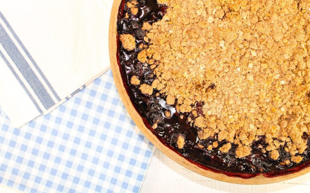 Sugar Free Blueberry Crisp