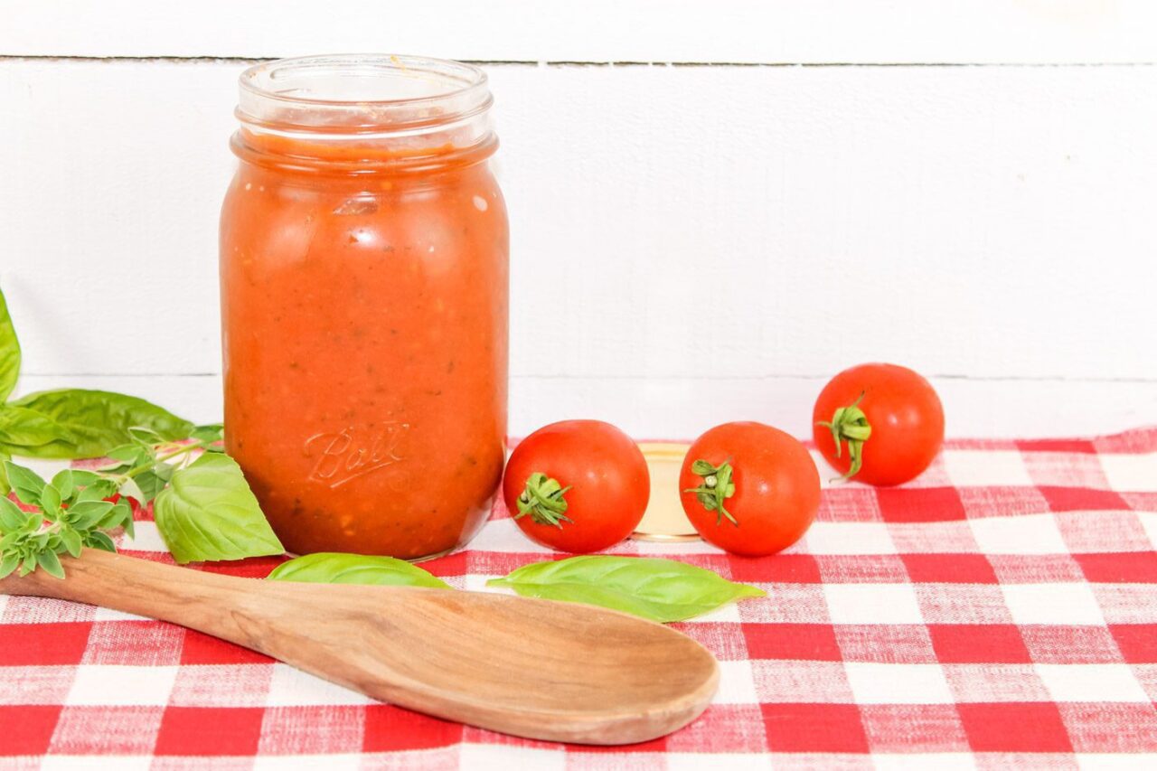 Fresh Tomato Pizza Sauce WholeMade Homestead
