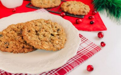 Cranberry White Chocolate Oatmeal Cookie