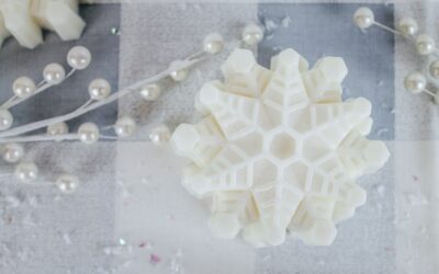 DIY Snowflake Soap
