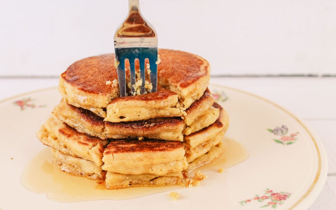 Fluffy Whole Grain Pancakes
