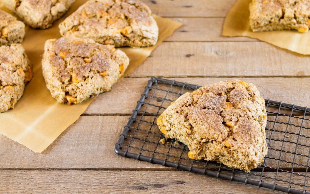 Cinnamon Butterscotch Scones