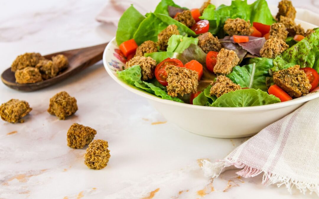 Homemade Croutons With Fresh Milled Flour