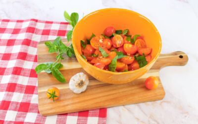 Fermented Tomatoes With Basil
