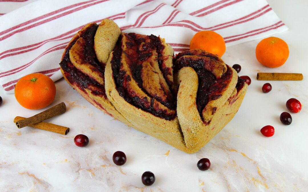 Cranberry Orange Cinnamon Bread