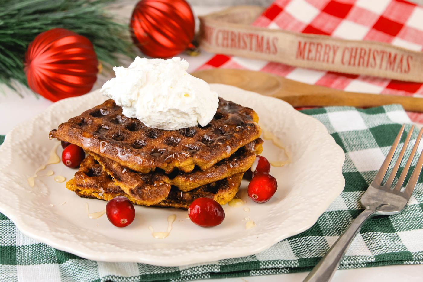 Gingerbread Waffle Recipe