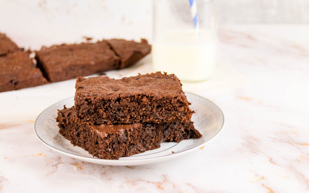Fudgy Brownies With Fresh Milled Flour