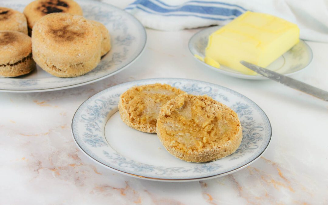 English Muffins with Fresh Milled Flour
