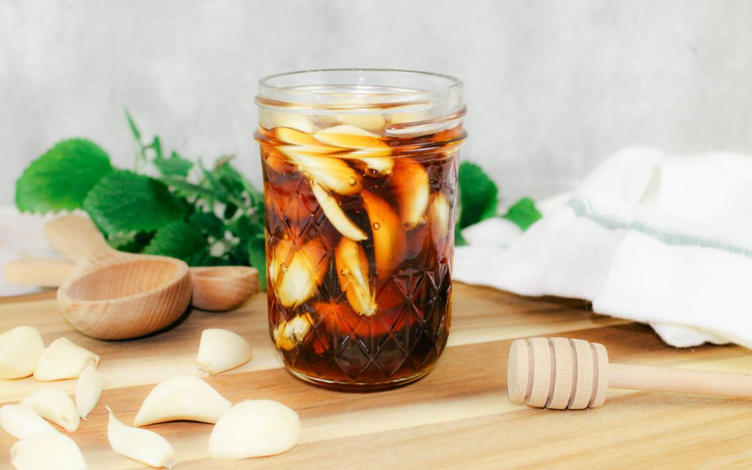 Fermented Honey Garlic