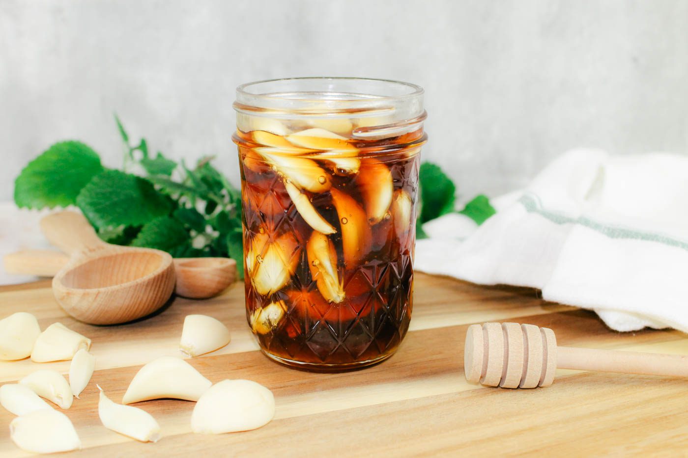 Fermented Honey Garlic