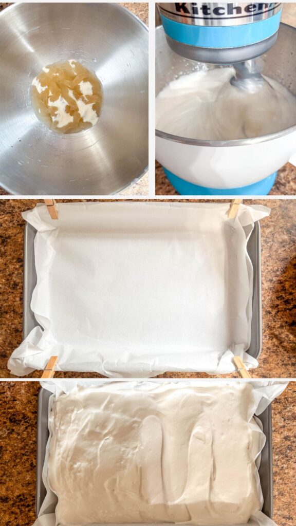 step by step photos on how to make marshmallows at home