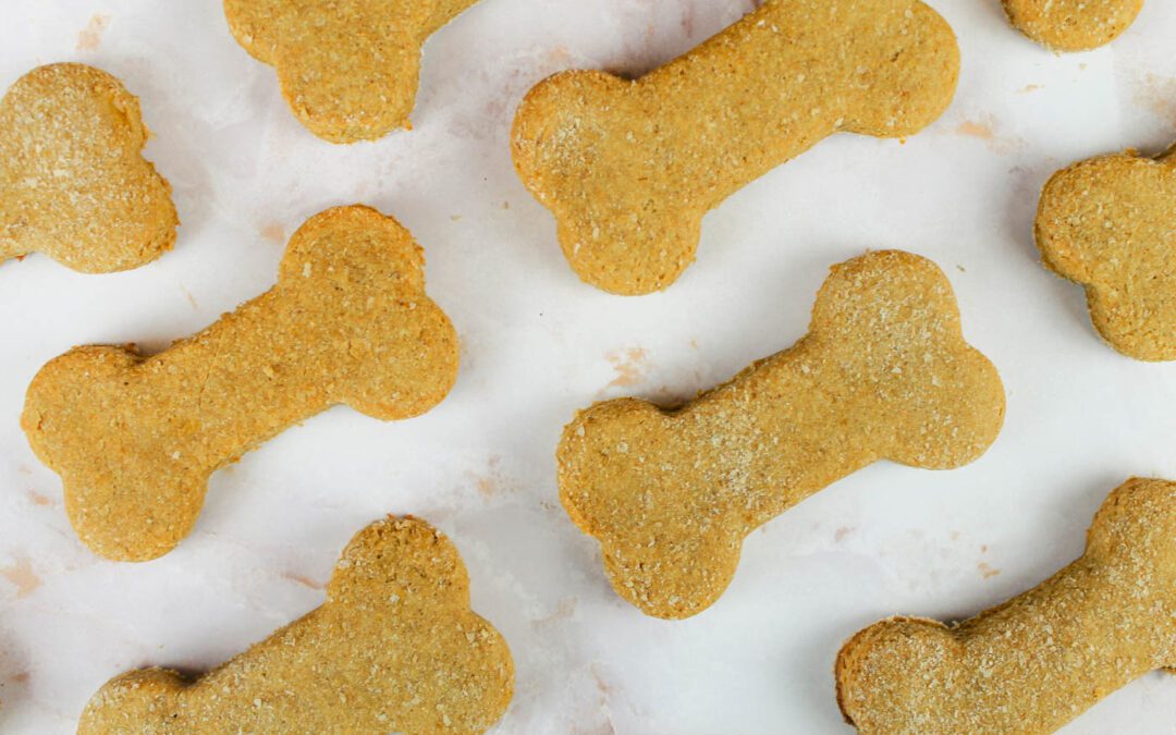 Homemade Dog Treats With Fresh Milled Flour