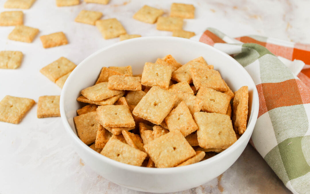 Cheese Crackers With Fresh Milled Flour